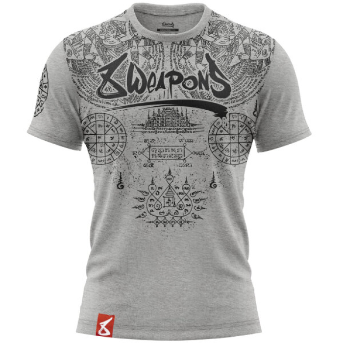 Тениска - 8 WEAPONS - Yantra Shirt - Grey